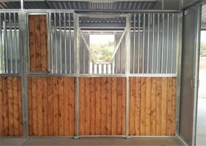 Wholesale Portable Fully Hot Dipped Galvanized Steel Horse Stables 3.6m 3.8m 4.0m from china suppliers