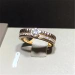 diamonds ring 18kt gold with yellow gold or white gold