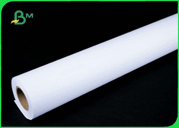 Large Format 75gsm Plotter Paper For Architect Drawings 36'' 48'' x 150' 