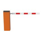 150W Automatic Fence Arm DC Boom Barrier Gate Access Control System for Car