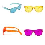 Light Therapy Glasses Colors Party Favor Supplies Unisex Sunglasses Relax
