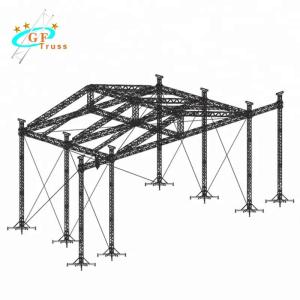 Wholesale 50mm Portable Event Lighting Temporary Stage Truss With Covering from china suppliers