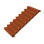 Modern Corten Steel Stairs for Outdoor & Indoor Spaces