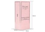 Satin Lined 350gsm Cardboard Magnetic Closure Box Pantone Color