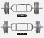 chrome 28mm dia handle barbell plate ,50mm dia olympic plate with weightlifting