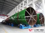 Φ4.3 15.5m 100tons Per Hour Rotary Kiln Cement Plant