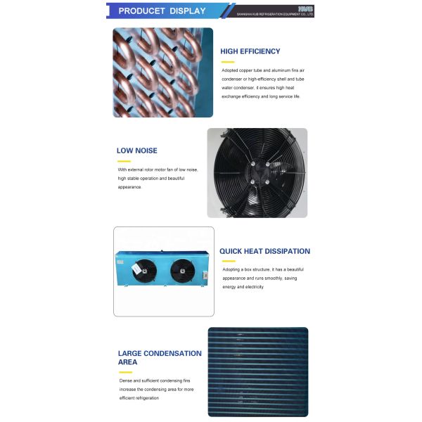 11000W Cooling Capacity 380V 50HZ 3PH Air Cooler with 1 Year Warranty for Cold Storage Applications