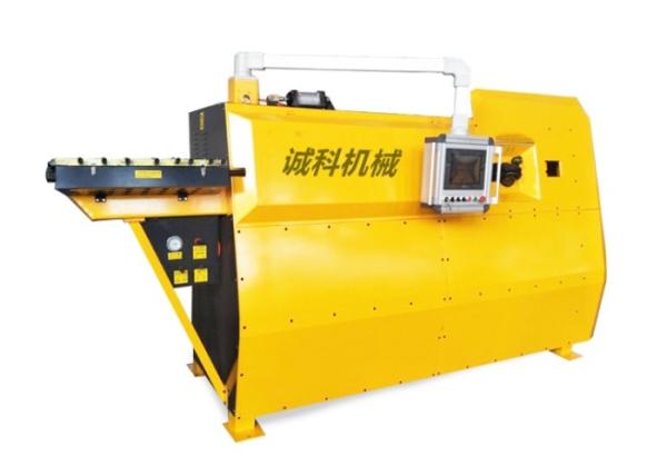 4 - 12 Mm Steel Bar Automatic Rebar Stirrup Bending Machine For Straighten
