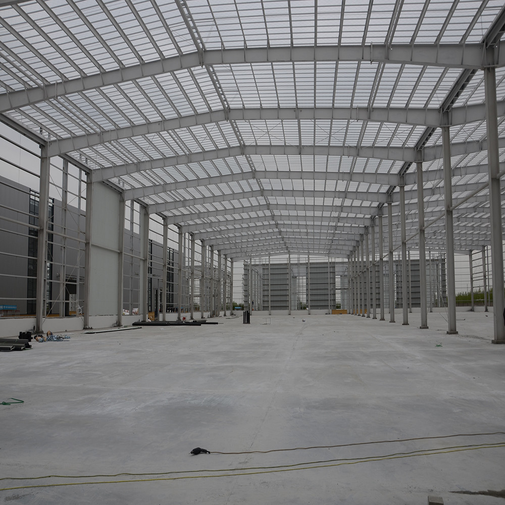 Q355 Q235 Steel Structure Aircraft Hangar Shed Construction With Aluminum Alloy Window