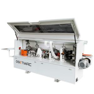 Wholesale Woodworking Door Edge Banding Machine with 0.55KW * 2/200HZ/12000RPM Trimming Motor from china suppliers