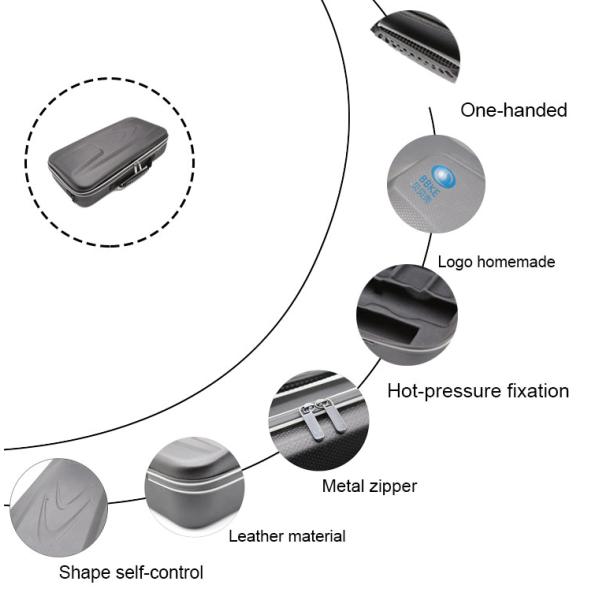 Semi - Waterproof Customizable EVA Tool Case Easy To Carry Anti - Slip Wear