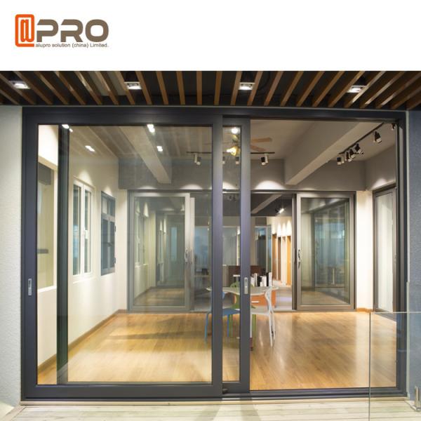 Sound Proof Aluminium Sliding Glass Doors For Residential And Commercial sliding