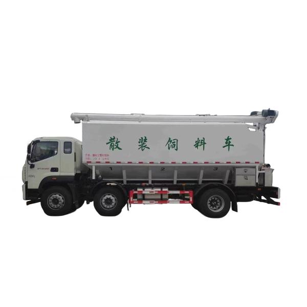 Euro2 Emission Standard Bulk Feed Trucks 4 Axles For Various Applications