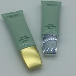 30ml 50ml plastic green empty skin care hand cream facial cleanser soft tube