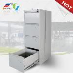 Vertical filing cabinet steel material 4 drawer,A4/F4 Files available,white