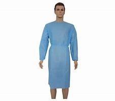 Wholesale Blue Disposable Patient Gowns SMS , Polypropylene Surgical Gowns Kits from china suppliers
