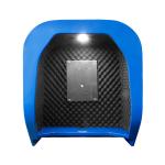 Vandal Proof Acoustic Phone Hood / Soundproof Phone Booth For Noisy Industry