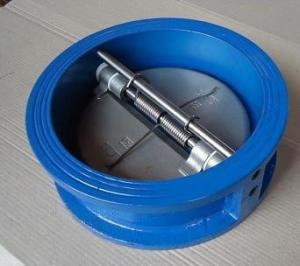 Wholesale H76 Dual Disc Check Valve , Flanged Swing Check Valve Normal Pressure from china suppliers