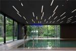 Large view PVDF Color Double Glazed Aluminium Sliding Doors EPDM Gasket