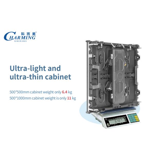 P3.91 Outdoor LED Display Screen IP65 7680Hz Cabinet 500*500mm SMD1921 Digital Advertising Screen Outdoor Display