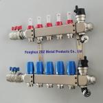 stainless steel radiant water heating manifolds for central heating system,