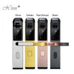 Metal 360° 1S Biometric Fingerprint Door Lock 6V Battery