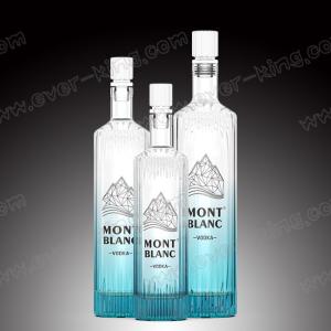 Wholesale Fancy Clear Flint Liquor Vodka Glass Bottles Round Shaped Custom Logo from china suppliers