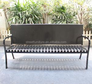 Wholesale Decorative Advertising Customized Outdoor Furniture Bench For Public Garden Street from china suppliers