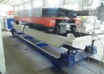 Vertical Type Plastic Pipe Extrusion Line PE PVC Plastic Corrugated Pipe