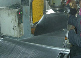 Security Black Wire Cloth , 48 Inch Hardware Cloth Twill Dutch Weave