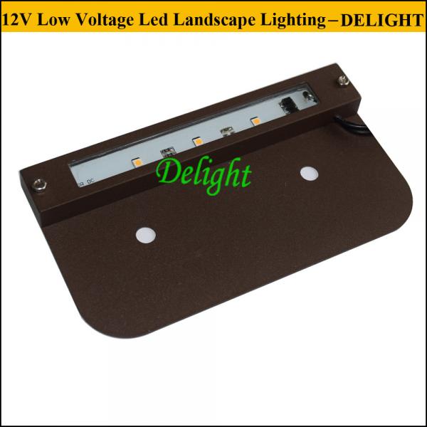 Quality LED 12V Under Deck Rail Light for Masonry Stone Cap Light Low Voltage LED Brick Paver Light and Hardscape Light for sale