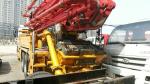 300 Kw Used Concrete Pump Truck Mounted Concrete Pump With Benz Truck Chassis
