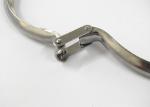 304 Steel Grip Collar Industrial Pipe Clamps , No Rubber Galvanized Pipe Clamp