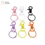 Candy Colors Metal Lobster Clasp Spray Paint For Diy Toy Charms Bags Keychain