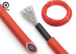 1KV Photovoltaic Cable 6mm2 Solar Power Wire Tuv For Pv Panels Connection Red