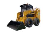 1200kg Skid Steer Loader JC120 Weichai 103kw with Snow Blower in Russia
