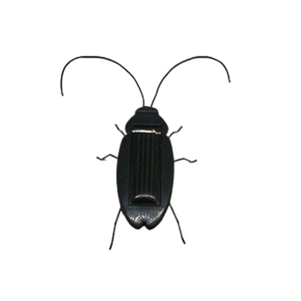 Black ABS Material Solar Powered Cockroach Novel Toys Kids Toys Solar Toys Kids