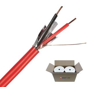 Wholesale CCS CCA AWG18 Cable Tray Fire Resistant Twisted Pair Alarm Shield 1/0.5tc mm Drain Wire from china suppliers