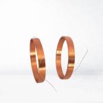 155 0.01mm Iso9001 Solderability Enameled Round Copper Wire Ultra Fine Magnet