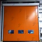 Anti Collision Industrial High Speed Door Flexible Pvc Roll Up Doors
