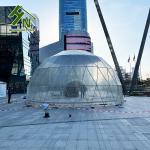 White Roof Geo Dome Tent Camping Dome Tent