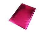 Antistatic Metallic Pink Bubble Mailers , Bubble Wrap Bags 135x210 #-AC