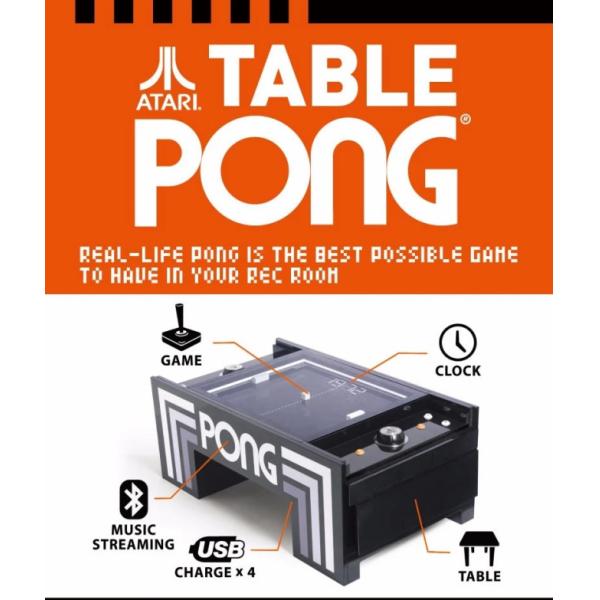 Black ONG TABLE Redemption Arcade Machines Coffee Bar Table