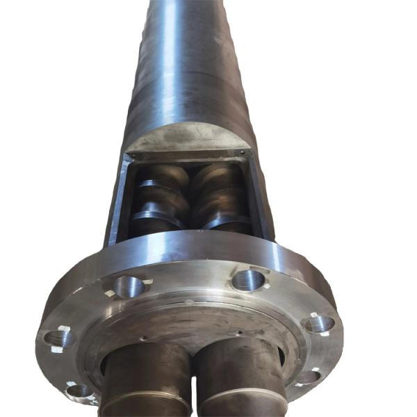 0.015mm/100mm Screw Straightness Parallel Twin Screw and Barrel for Consistent Output