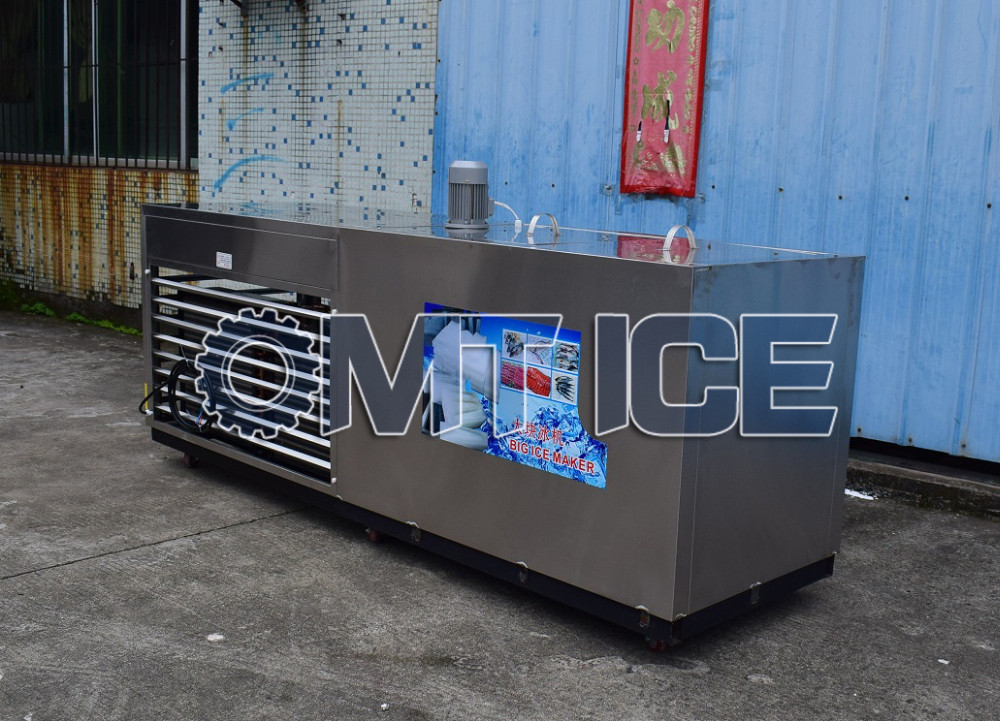 1Ton Automatic Direct Cooling Ice Block Machine Multipurpose Commercial Block Ice Maker