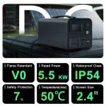 E-Mingze 5.5KW GBT Adapter For Standard Camping Outdoor EV Power Extension