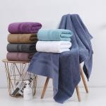 High Grade Rectangle 16S Long-staple Cotton Bath Towel for Hotel Bathrooms and