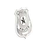 Customized Thick 5mm Army Astronaut Badge Clothing Logo Badge Adhesive Jeans