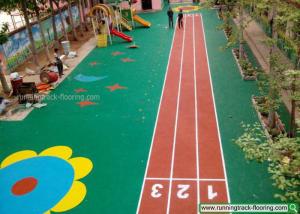 Wholesale Colorful EPDM Rubber Granules Flooring for Kindergarten / Playground from china suppliers