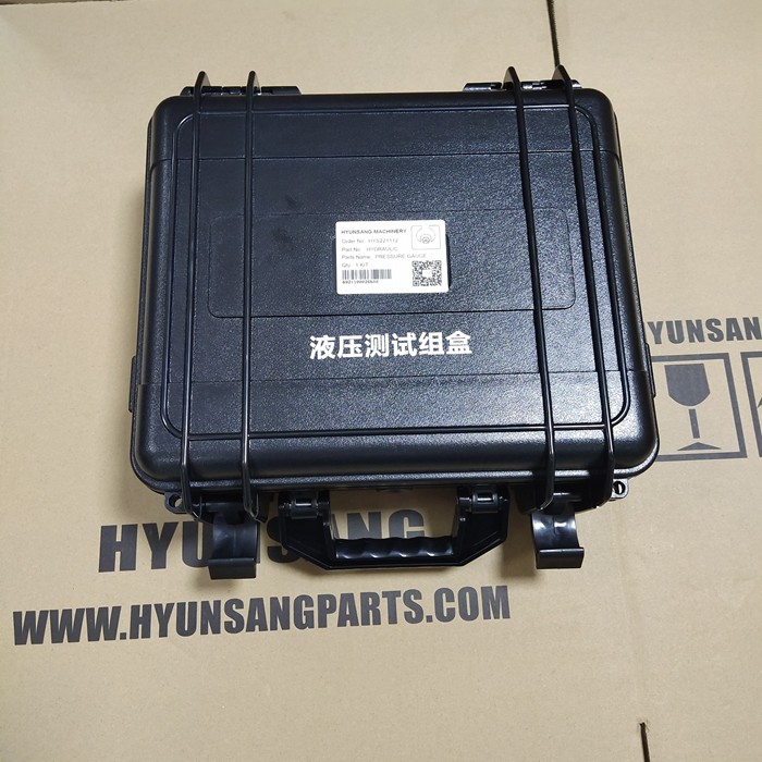 Hyunsang Hydraulic Pressure Gauge Test Kit With 5 Gauges 5 Test Hoses